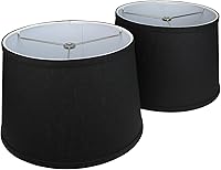 Vista 25 de FenchelShades.com - Juego de 2 pantallas de lámpara de 10 pulgadas de diámetro superior x 12 pulgadas de diámetro inferior x 8 pulgadas de altura