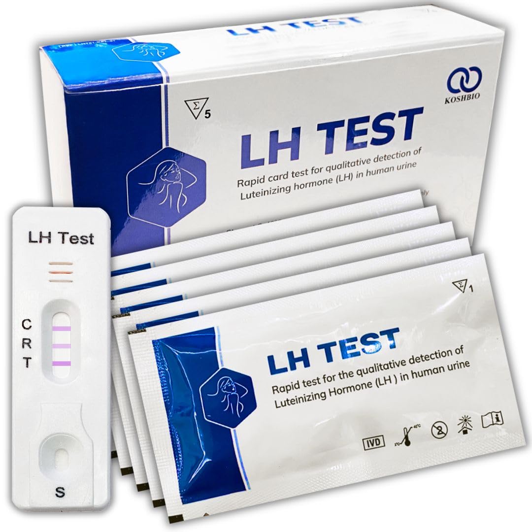 Koshbio Ovulation Test Kit LH Rapidtest for women to check fertile days (PACK OF 5)-image-3
