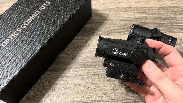 Amazon.com: CVLIFE Multi Reticle Auto-Brightness Red Dot and 3X