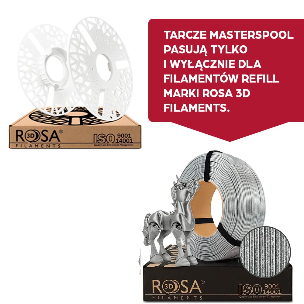 ROSA3D Masterspool Szpula do filamentów refill marki ROSA 3D FILAMENTS