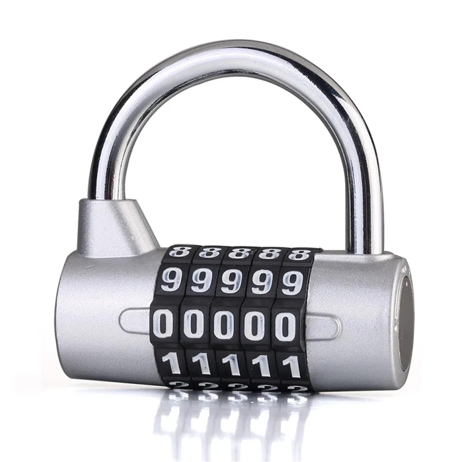 Cadenas à combinaison en alliage de zinc robuste pour sécuriser les bagages cabine