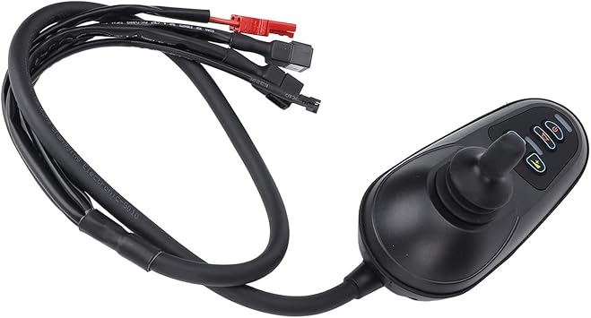 Replacement Joystick Controller for Electric Wheelchair Frosted 4P Joystick Controller with Brake Joystick Controller