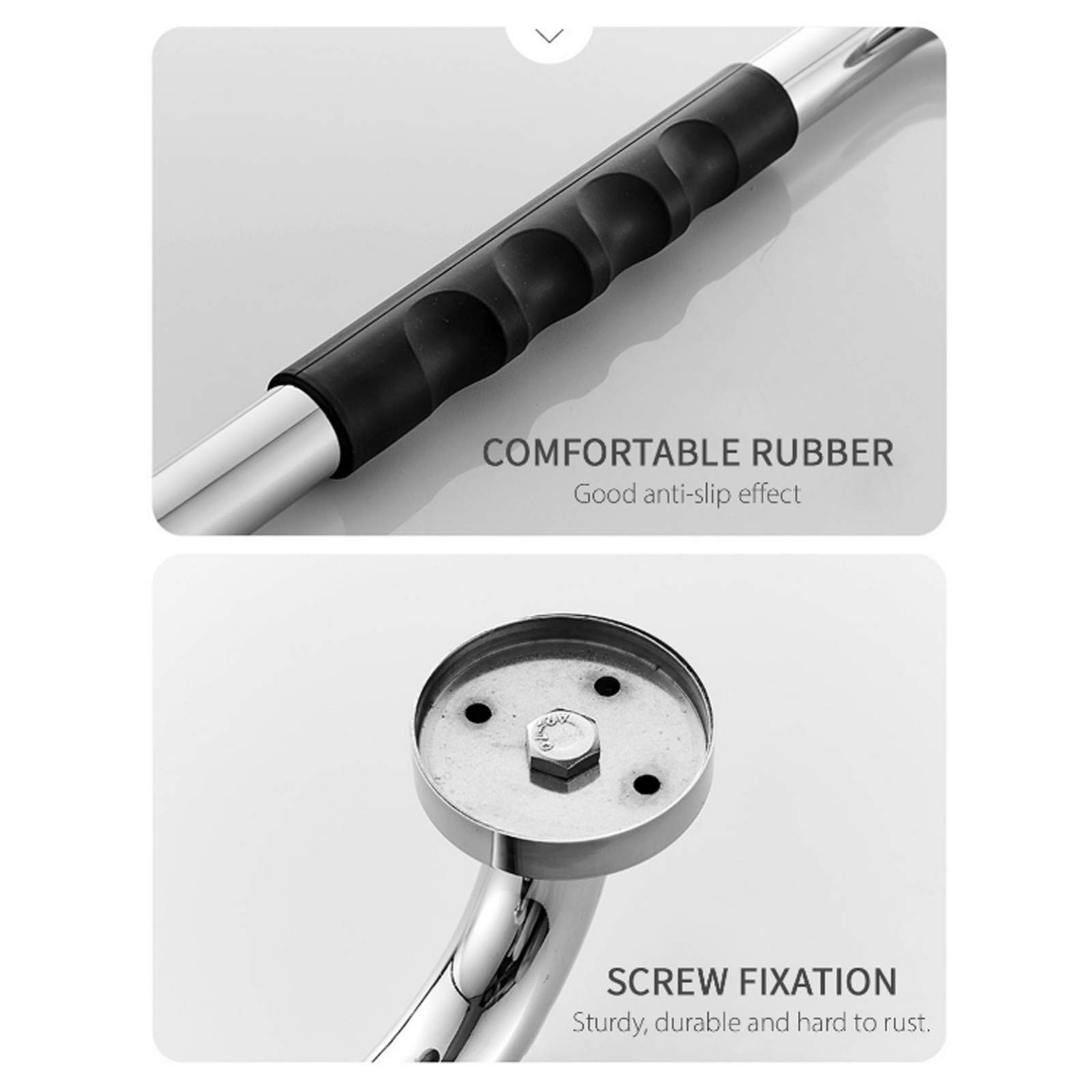 Maniglioni da bagno, maniglioni for anziani da parete, maniglia for doccia impugnatura antiscivolo barra di equilibrio for bagno - corrimano di sicurezza supporto handicap, anziani, infortuni, manigli