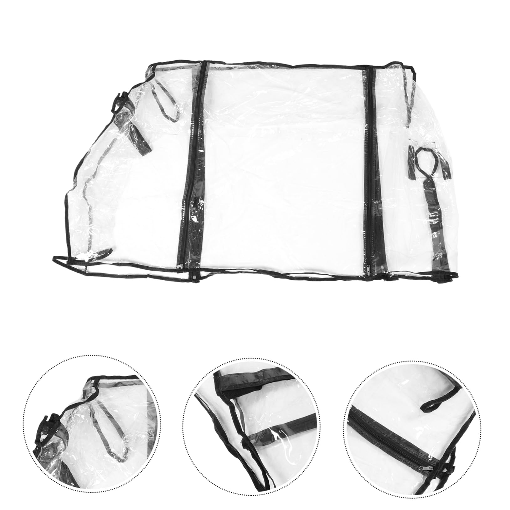 Transparente Regenhülle für Faltwagen PVC Regenschutz für Wagen | Herbst Geschenkideen, Wagenverdeck, Camping Regenschutz, Schützt vor Schmutz und Sonne
