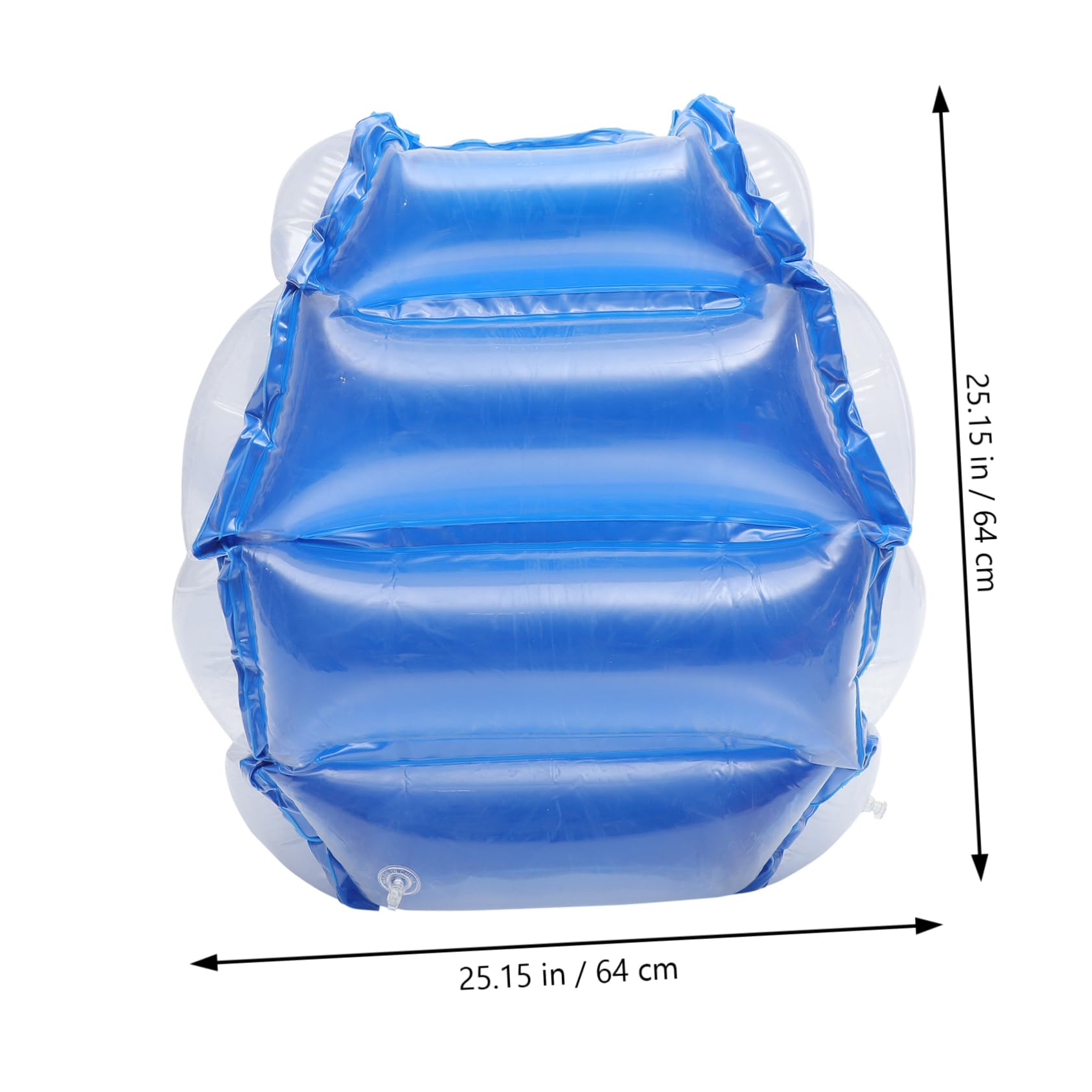 Bola De Parachoques Juguetes Pelota De Parachoques Divertida para Juguete Inflable Jugar Juegos Divertidos Prop Bola De Colisión Pelota Inflable De Parachoques De PVC Azul