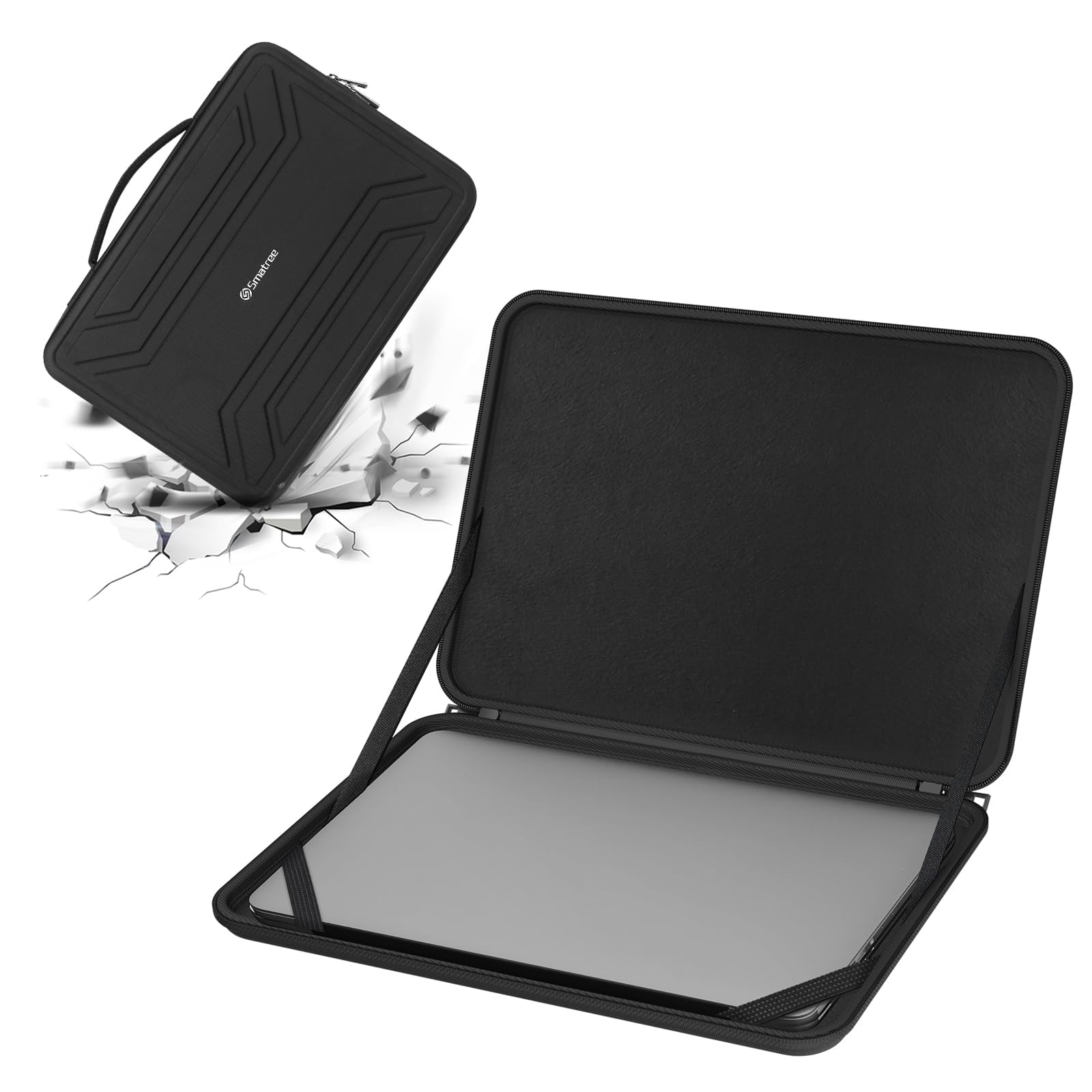 Smatree 16 Zoll ASUS Vivobook Pro 16X (N7601), für 16 Zoll ASUS Vivobook S 16 FLIP OLED/16 Zoll ASUS Vivobook Pro 16X/16(K6602) Laptop, Harte Schutzhülle Tasche, Schlanke Tragetasche, Wasserabweisend