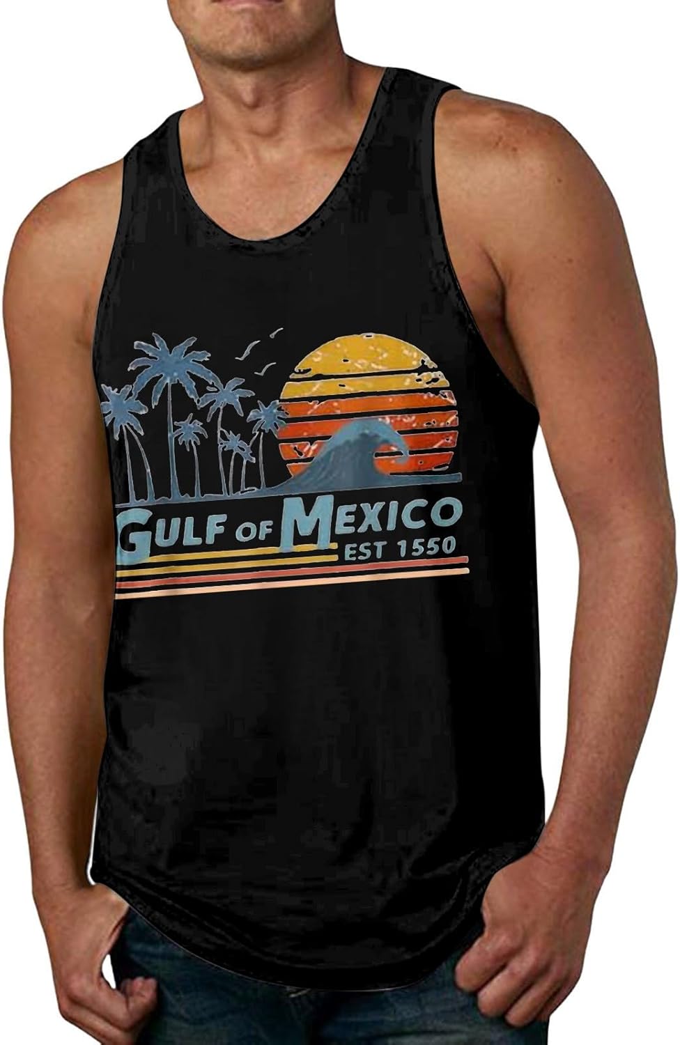 Canotta Uomo Palestra - Maglia Sportiva Elasticizzata, Traspirante, Per Bodybuilding E Fitness - Foto 12