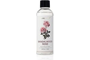 Cocodor Refill: Aromatic Reed Diffuser Oil Refill - The Calming Embrace of Sandalwood Rose