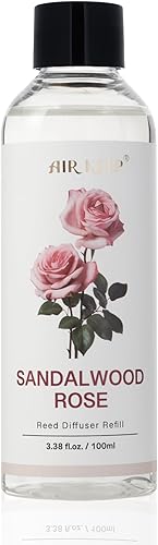 Miniatura 30 de Airkeep recarga de aceite para difusor de lengüetas con varillas de difusor, 6.76 fl oz (200ml) aceites perfumados de lavanda, eucalipto y algodón