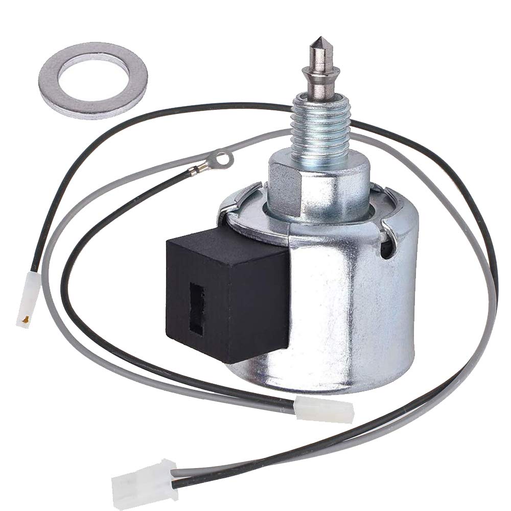 846639 Joint solénoïde d'arrêt de carburant compatible avec moteur Briggs Stratton Lawn Garden Equipment 33R777-0012-G1 avec fil