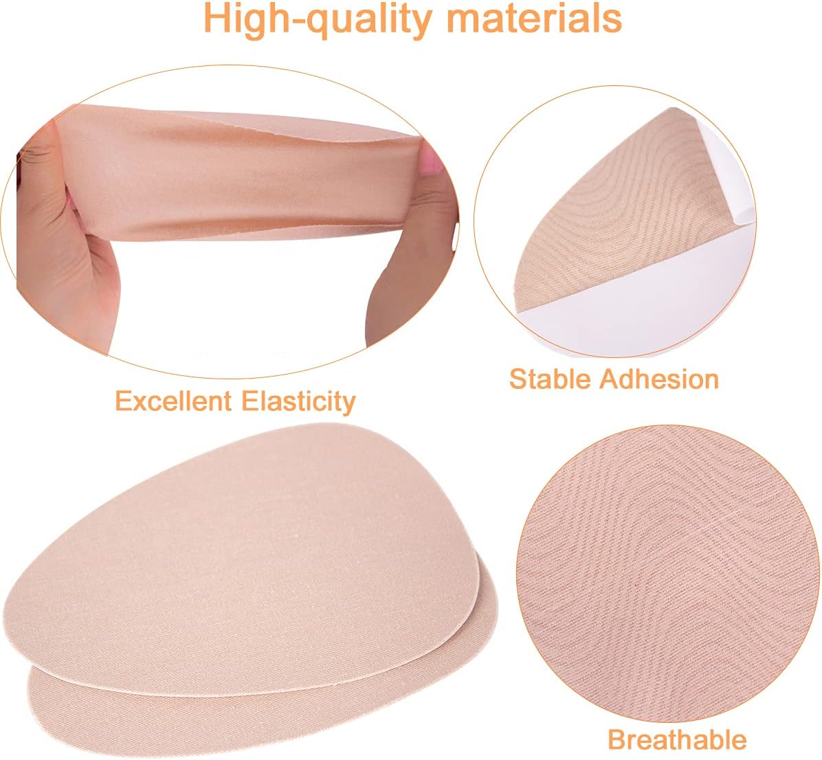 Breast Lift Tape for Large Breasts Waterproof 3 Pairs,Invisible Lift Up Bra Push Up Strong Support for Women A-G Cup
