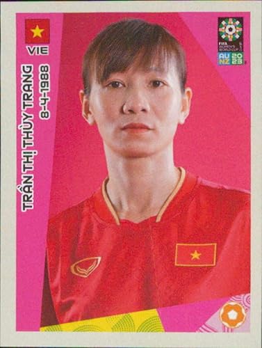2023 Panini FIFA Women's World Cup Stickers #339 Tran Thi Thuy Trang Vietnam Mini Sticker Soccer Futbol Trading Card
