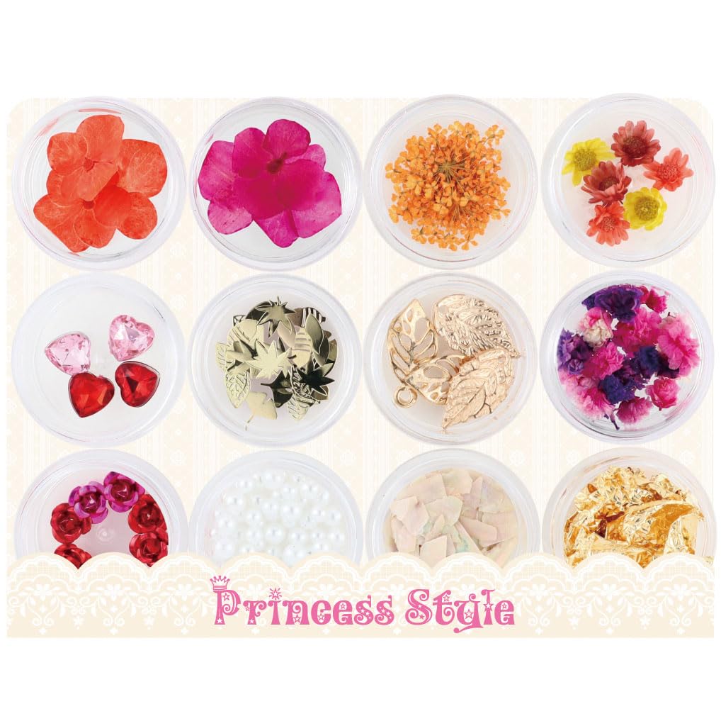 Amazon | Princess-style レジンパーツ エレガントパーツ ネイル