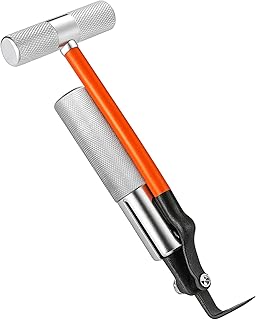 LIHAISHENG Auto Windshield Removal Tool with T-Handle – Manual Windshield Cut-Out Knife for Car Glass Replacement, Urethane Adhesive Cutter with Durable Blade and Non-Slip Grip