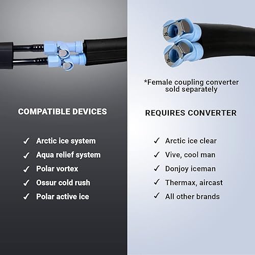 Miniatura 2 de Terapia de agua fría para tobillo y pie para unidad de crioterapia almohadilla solo para máquina de hielo circulante para pies tobillo dedos de los