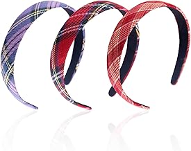 Plaid Headband Pieces, Classic