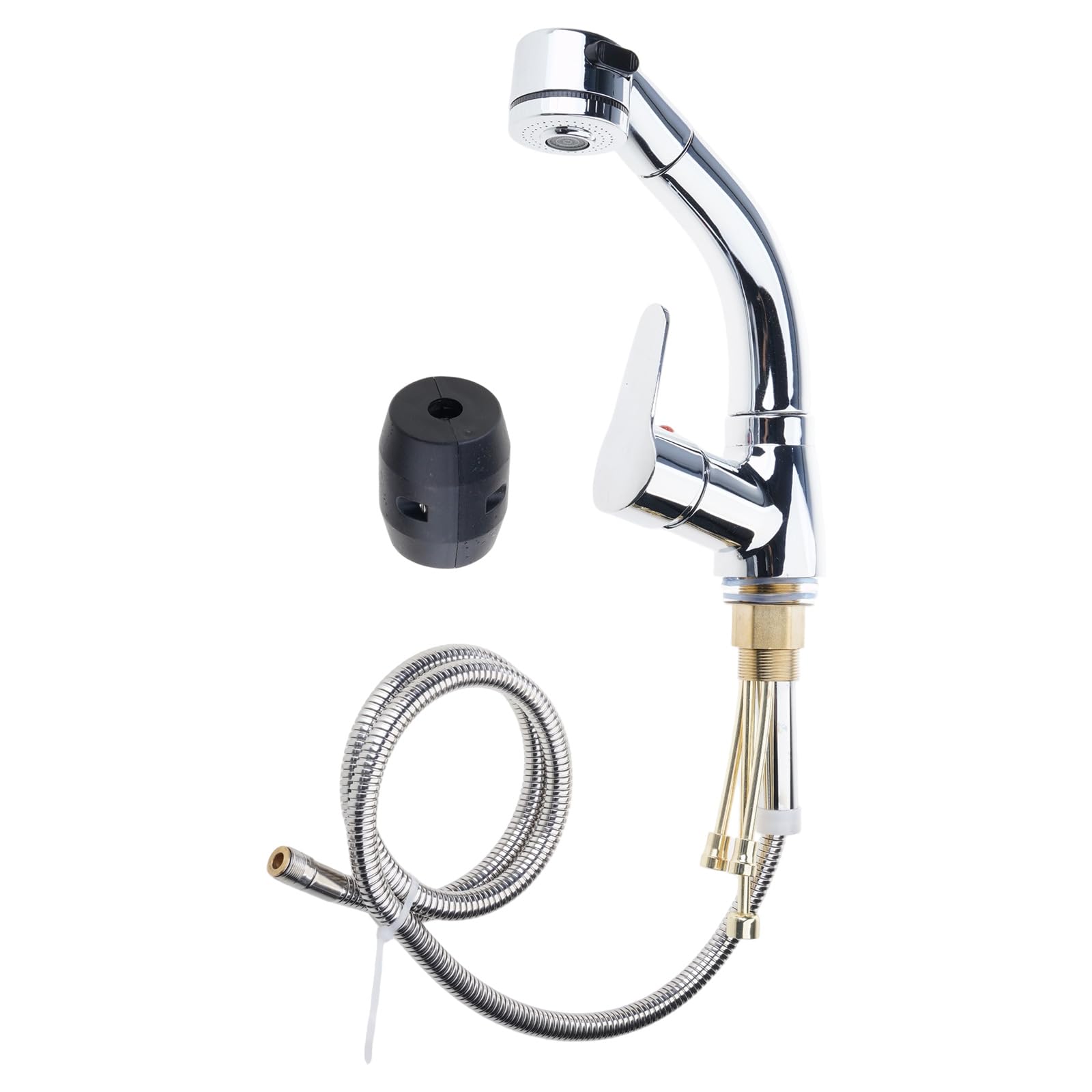 Msioytog A Bathroom Pull Out Faucet Lift Up Nd Down Basin Faucet Rotatable Mixer Tap Stretchable Lavatory Sink Mixer Wash Basin Head Extendert For Bathroom Sink