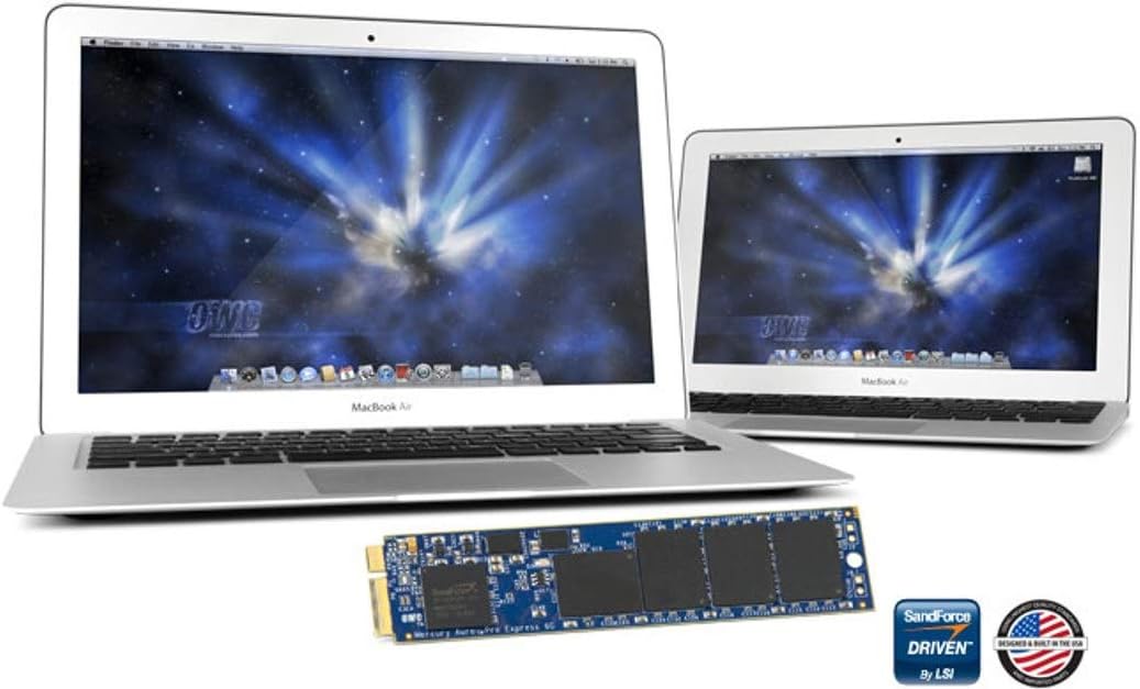 OWC 1TB Aura Pro 6G Flash SSD Upgrade Kit w/Envoy for 2012 MacBook Air