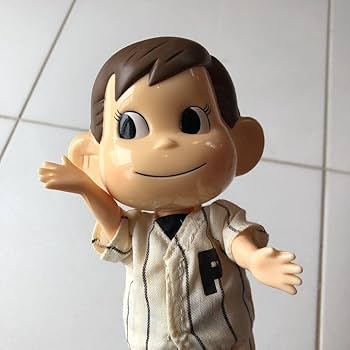 Amazon | ポコちゃん 野球少年 ペコちゃん 人形 | 人形・ドール