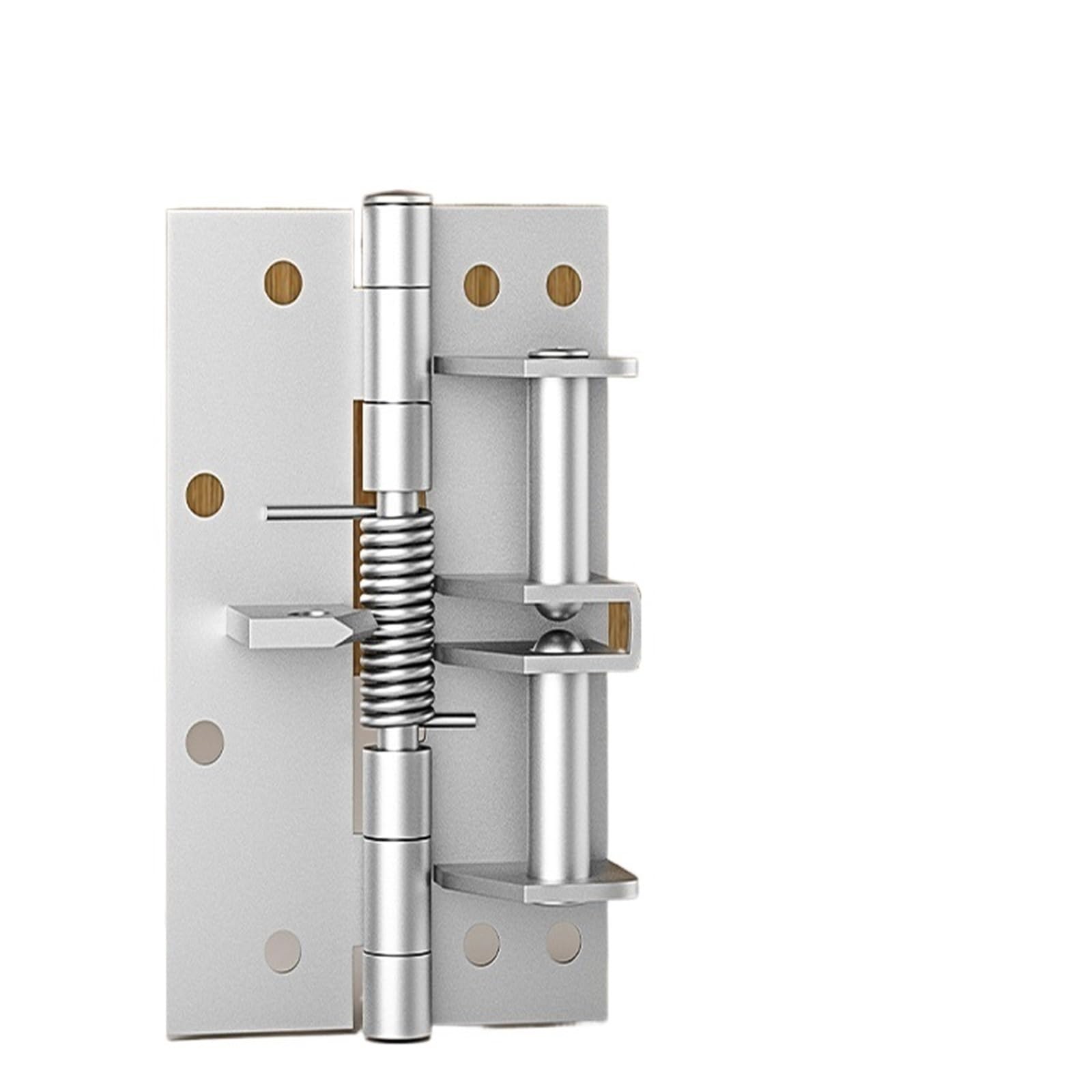 Kdhcvkz Silver 1Pcs 90 Degree Door Hinges 4 Inch(Silver)