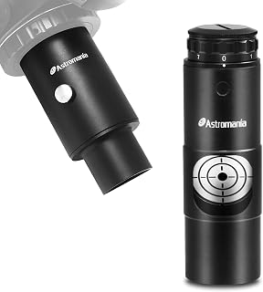 Astromania Telescope Photo Adapter 1.25 Inch Fixed Camera Adapter Metal - Bundle with - Alignment 1.25 Inch Laser Collimator