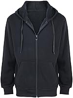 Algopix Similar Product 8 - LeeHanTon Mens Full Zip Heavyweight