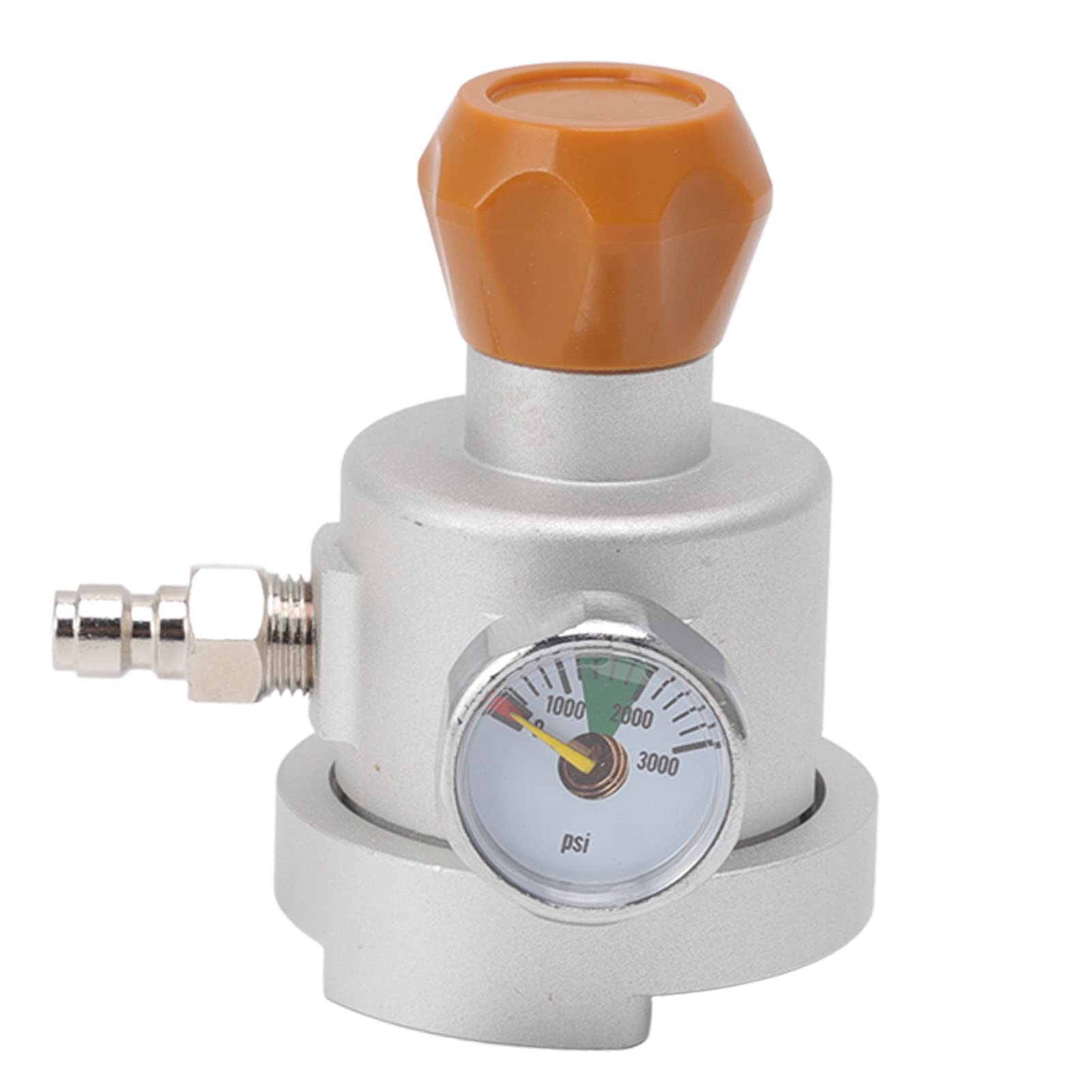 Adattatore Connettore Rapido per Soda Maker con Manometro per Bombola di CO2 Terra Art Spina Rapida Maschio da 8 Mm Resistente Alla Corrosione in Alluminio