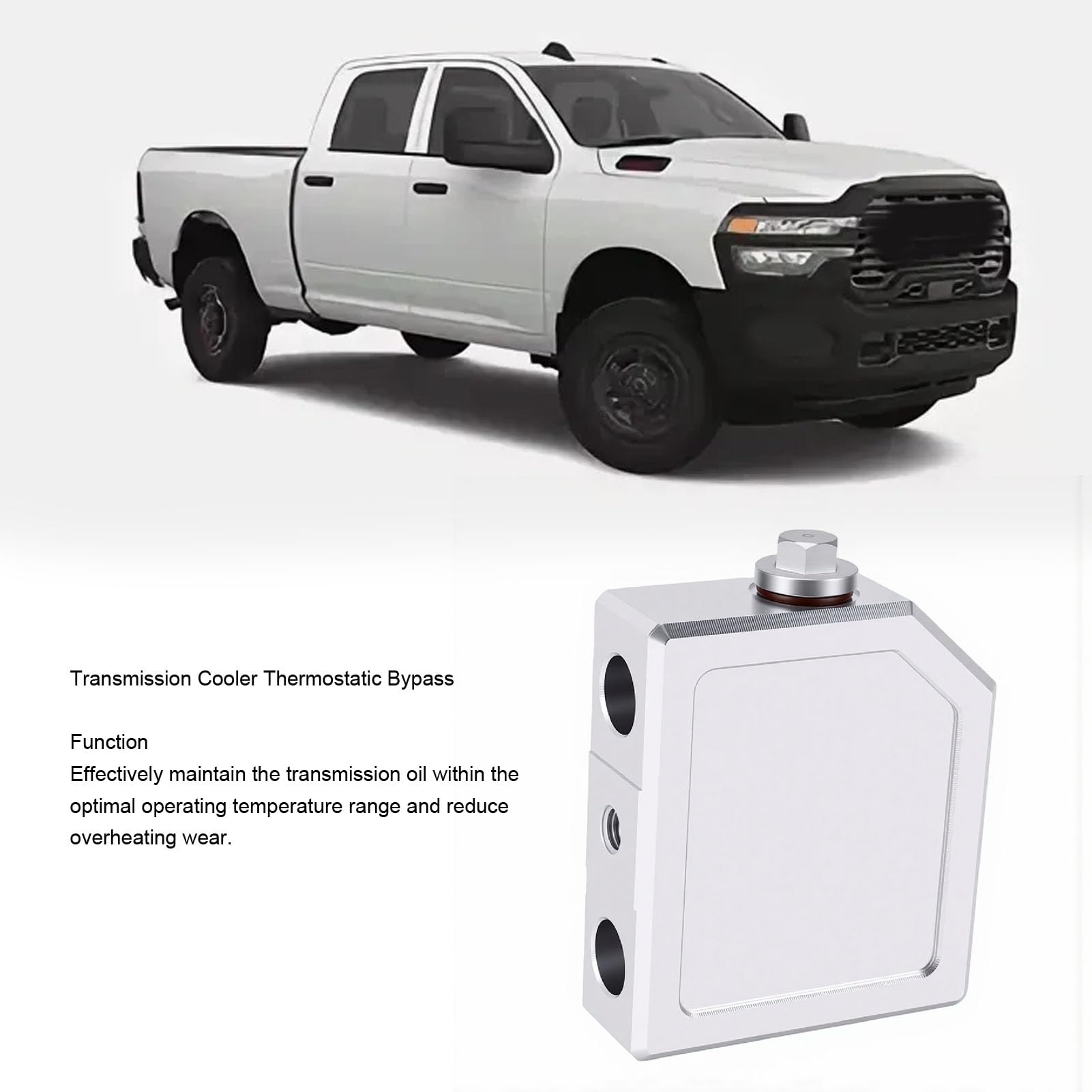 AMONIDA Vanne de Dérivation Thermostatique, Compatible avec les Camions