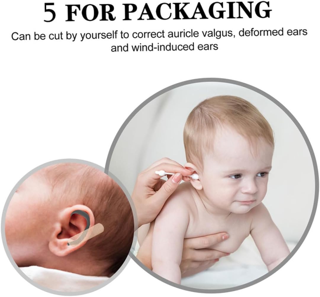 5sets Baby Ear Corrector Newborn Infant Auricle Corrector Tool for Ear Correction Support Protruding Holders Baby Supplies 5pairs*5