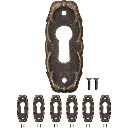 Fuxxer – 10 X Antique Meubles Coins | Ferrures Étagère Pour Caisses