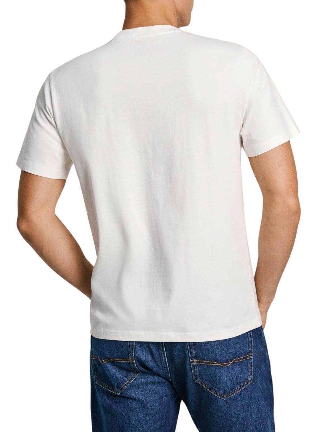 Pepe Jeans Męska koszulka Axel (1 opakowanie)