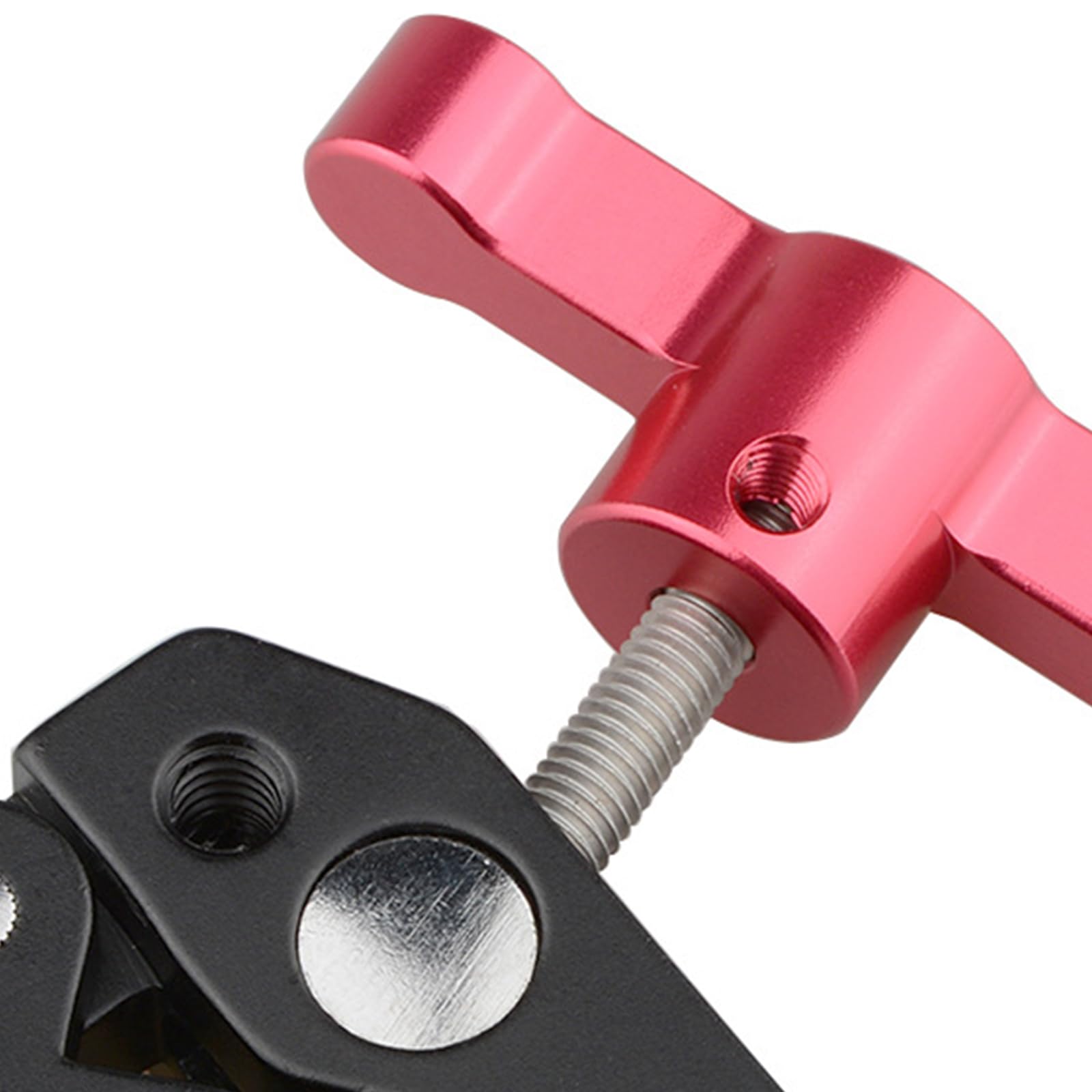 Abrazadera de aluminio con rosca de 1/10.2 cm-20 y 3/20.3 cm-16, abrazadera de clavado de aluminio para accesorios de fotografía, accesorio de equipo
