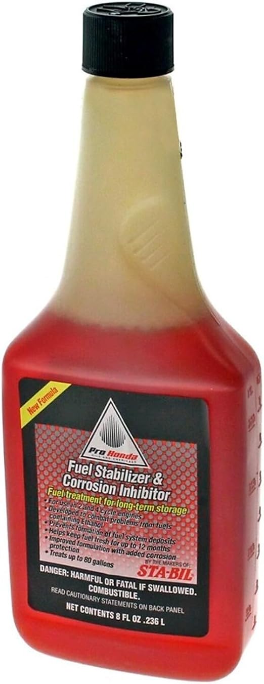 Honda Power Equipment, Pro Fuel Stabilizer Corrosion Inhibitor 32oz, Included (Qty.) 1 Fluid Ounces 32 fl, Model# 08732-3200