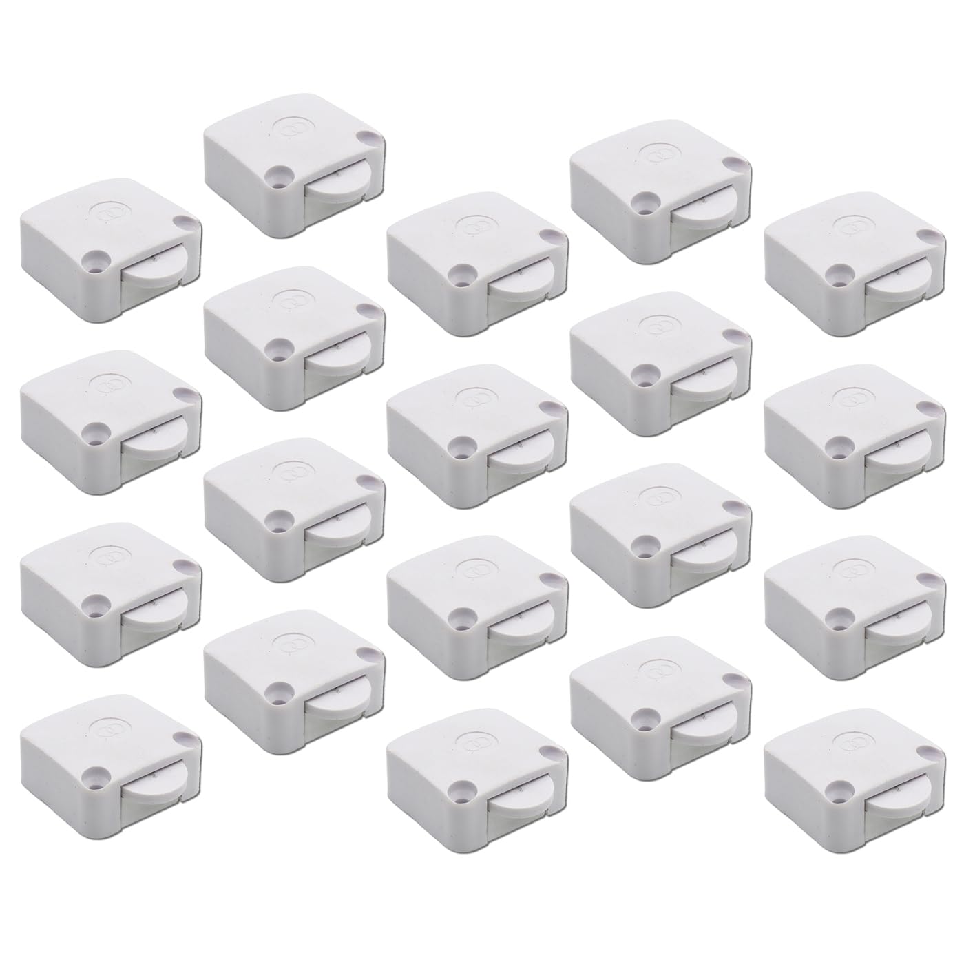 Electronic Spices White Wood Mech Wardrobe Door Switch ON/OFF Light Control Cabinet Switch (Pack of 20)-image-43