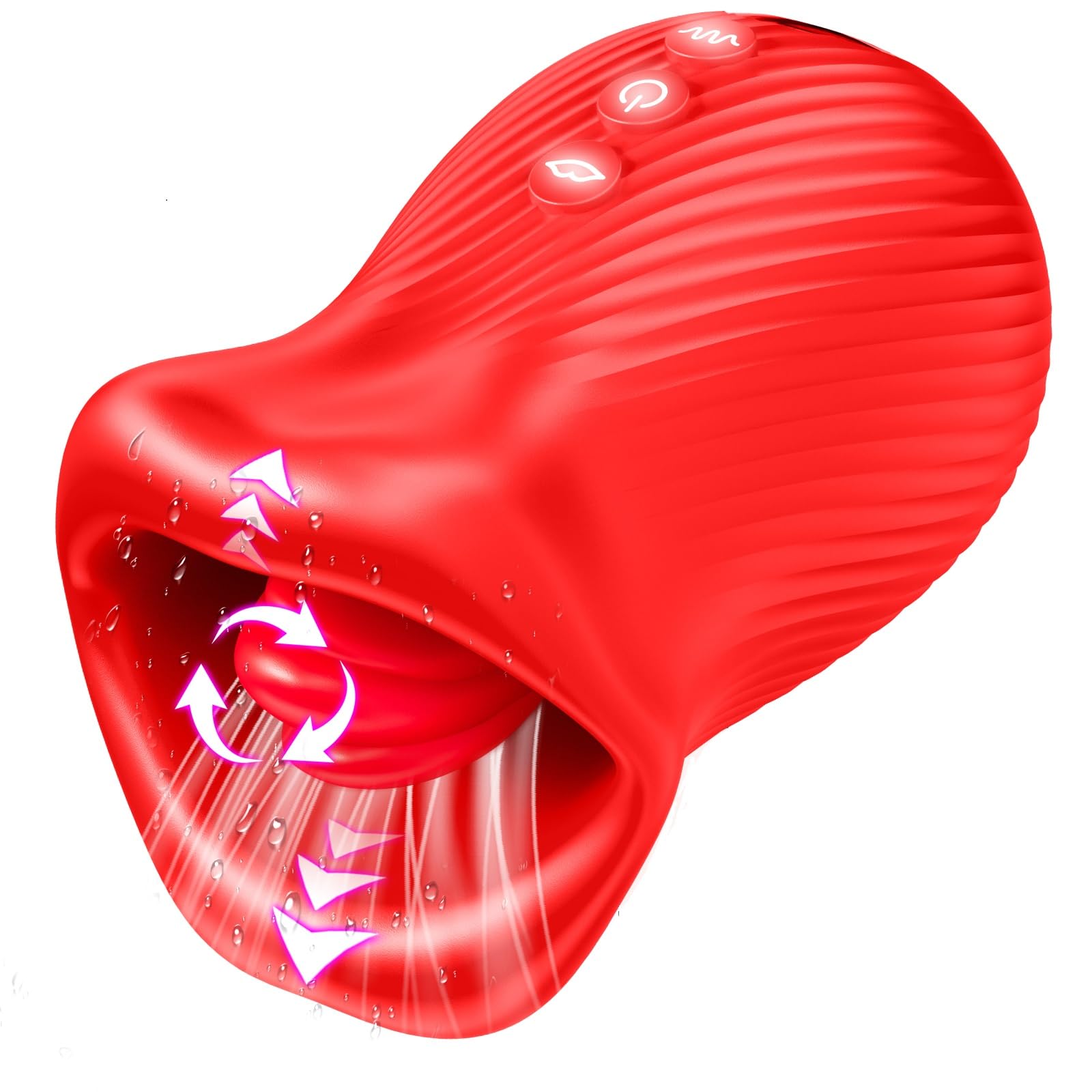 Sexspielzeug für die Paare Vibratorin Zungenleckvibration für Frauen & 8 Leckklitoris-Stimulatoren für Sie & 10 Vibratoren Sex Toy, Klitoris Nippelvibratoren für Vibratorensets für Frau Massagestab