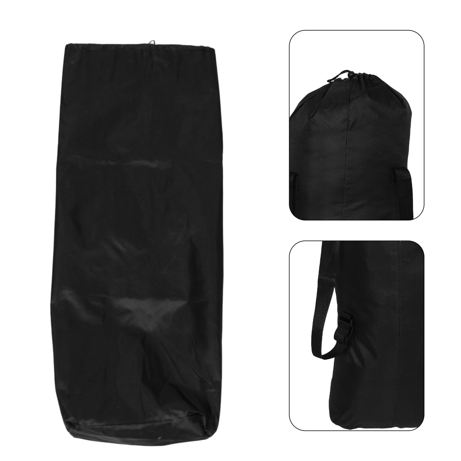 2 Pezzi Borsa Skateboard Portatile con Tracolla Regolabile Organizer per Longboard Sportivo Zaino Ergonomico e Traspirante per Uomo per Viaggi e Uso Outdoor
