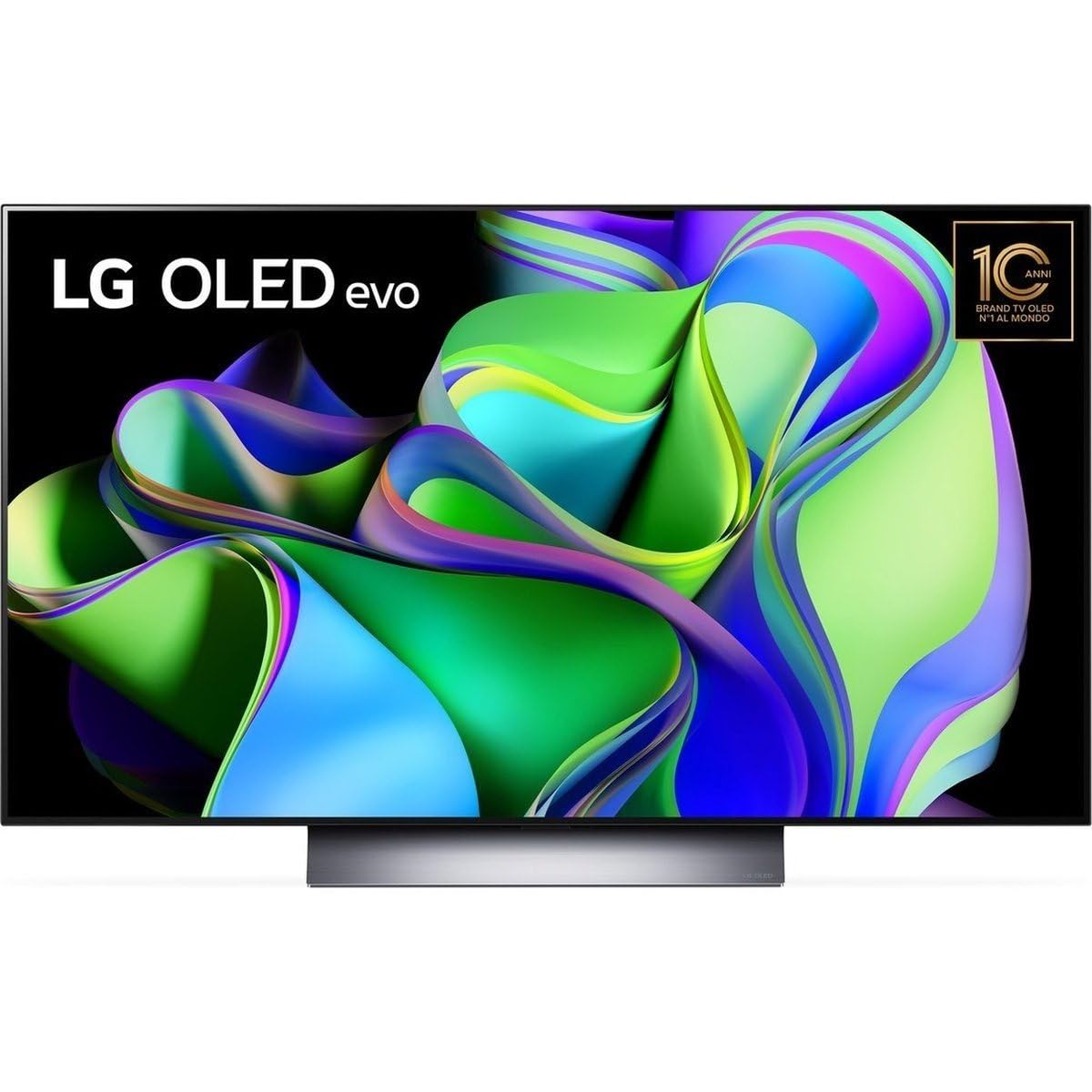 TV OLED Evo LG OLED48C3 121 cm 4K UHD Smart TV 2023 Noir et Argent