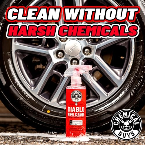 Chemical Guys Diablo Wheel Cleaner Spray - 2 Pack 16 oz Bottles, Safe on All Wheel & Rim Finishes, Sprayable Formula Removes Brake Dust, Dirt & Grime, Great for Cars, Trucks, SUVs, Motorcycles & RVs - Image 7