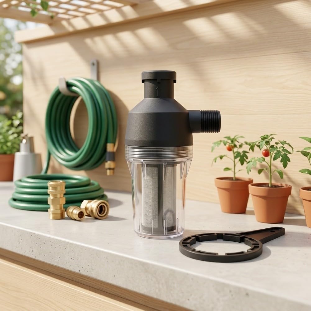 para filtro de Línea 250 Mallas para acero Inoxidable para(Black)