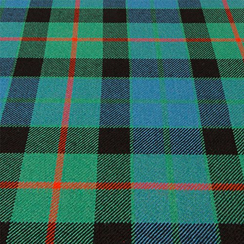 Tissu Tartan Gunn Ancient 16oz en pure laine lourde au mètre pour kilt traditionnel