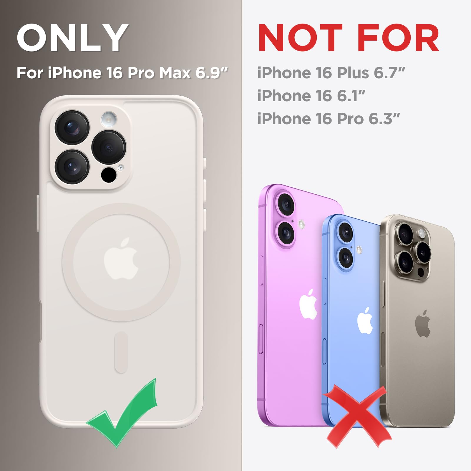 CAPRARO Magnetic Compatible with iPhone 16 Pro Max Case - Image 2