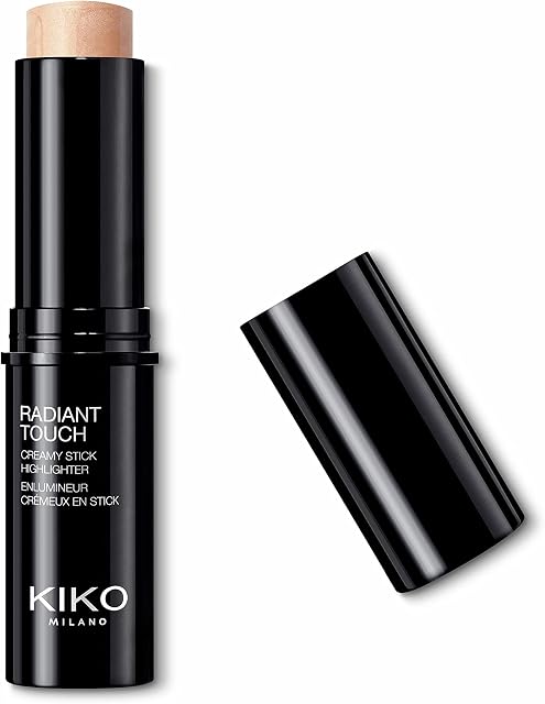 KIKO Milano Radiant Touch Creamy Stick Highlighter 100 | Rozświetlacz W Sztyfcie - Kremowa Konsystencja I Promienne Wykończenie