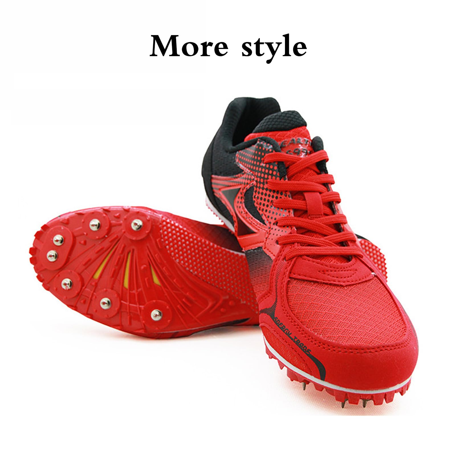 Mujer Zapatillas De Clavos,Zapatillas De Atletismo Clavos,Pista Y Campo,Zapatillas Correr Clavos,No Es FáCil Caeradecuado para Carreras De Larga Distancia,Vallas,Entrenamiento Escolar