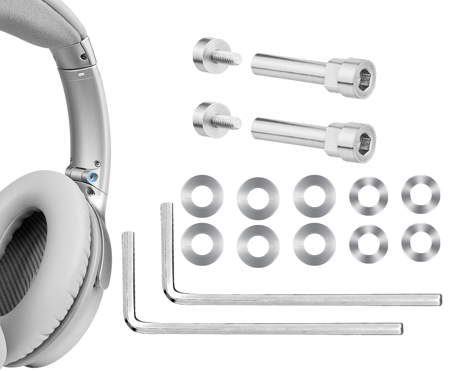 Amazon.com: SOULWIT Metal Swivel Pins Replacement Parts Kit for