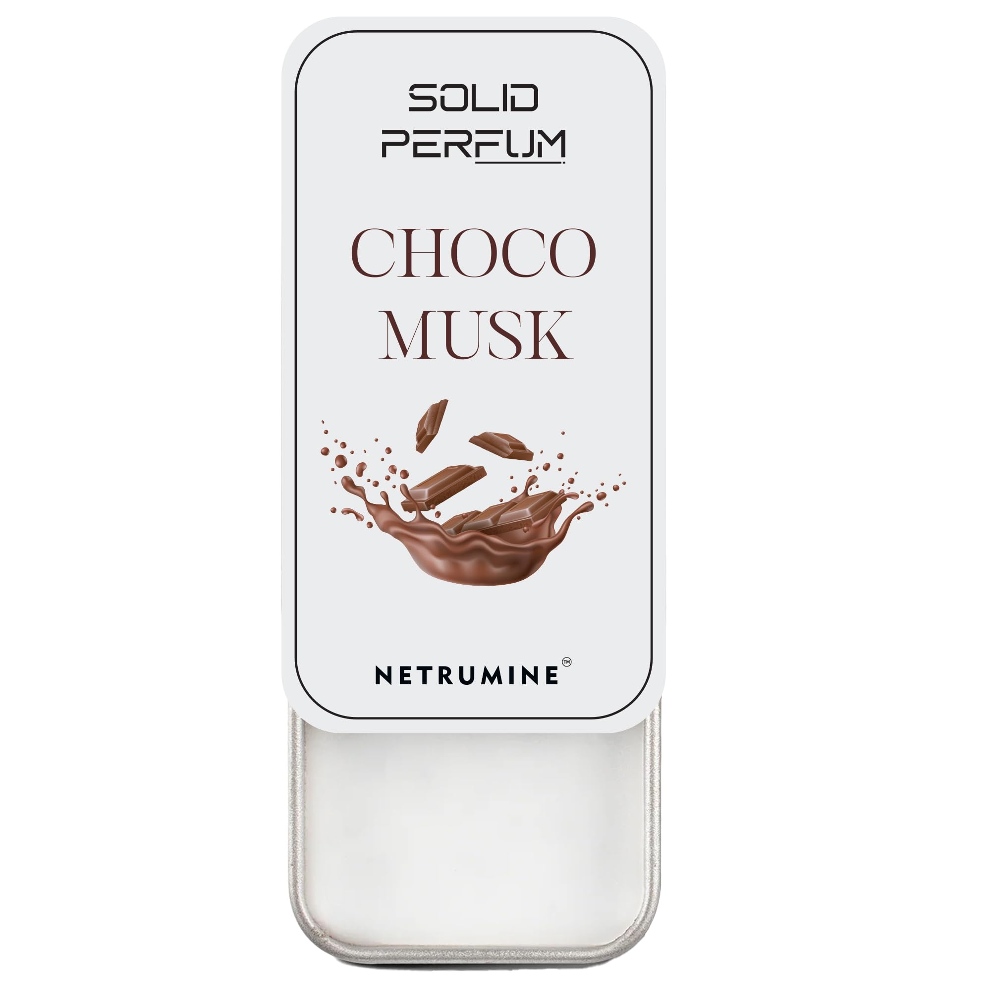 Choco Musk Solid Perfume for Men & Women | Long Lasting Chocolate & Musk Fragrance Balm | Pocket Perfume | Travel Friendly Solid Cologne | 20g-image-47