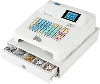 Kasy fiskalne, Kasa fiskalna, wielofunkcyjny 48 klawiszy Asystent kasjera w supermarkecie, z wyświetlaczem LCD, drukowanie
