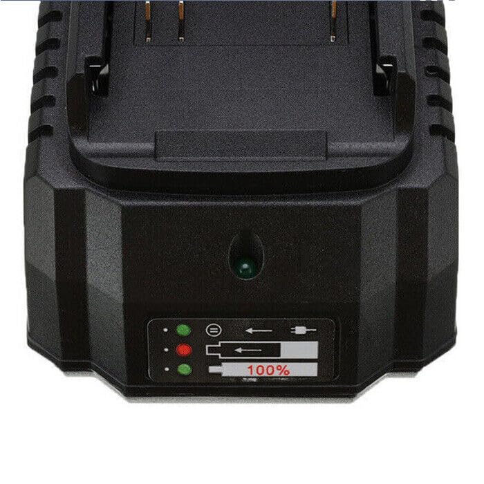 Alimentatore da 21V 2A AC 100-240v a DC per Ricarica Sicura, Caricabatteria Spina Italiana, Carica Batteria Ioni di Litio per Strisce LED, Scanner, Radiosveglia, Aspirapolvere, Giocattoli