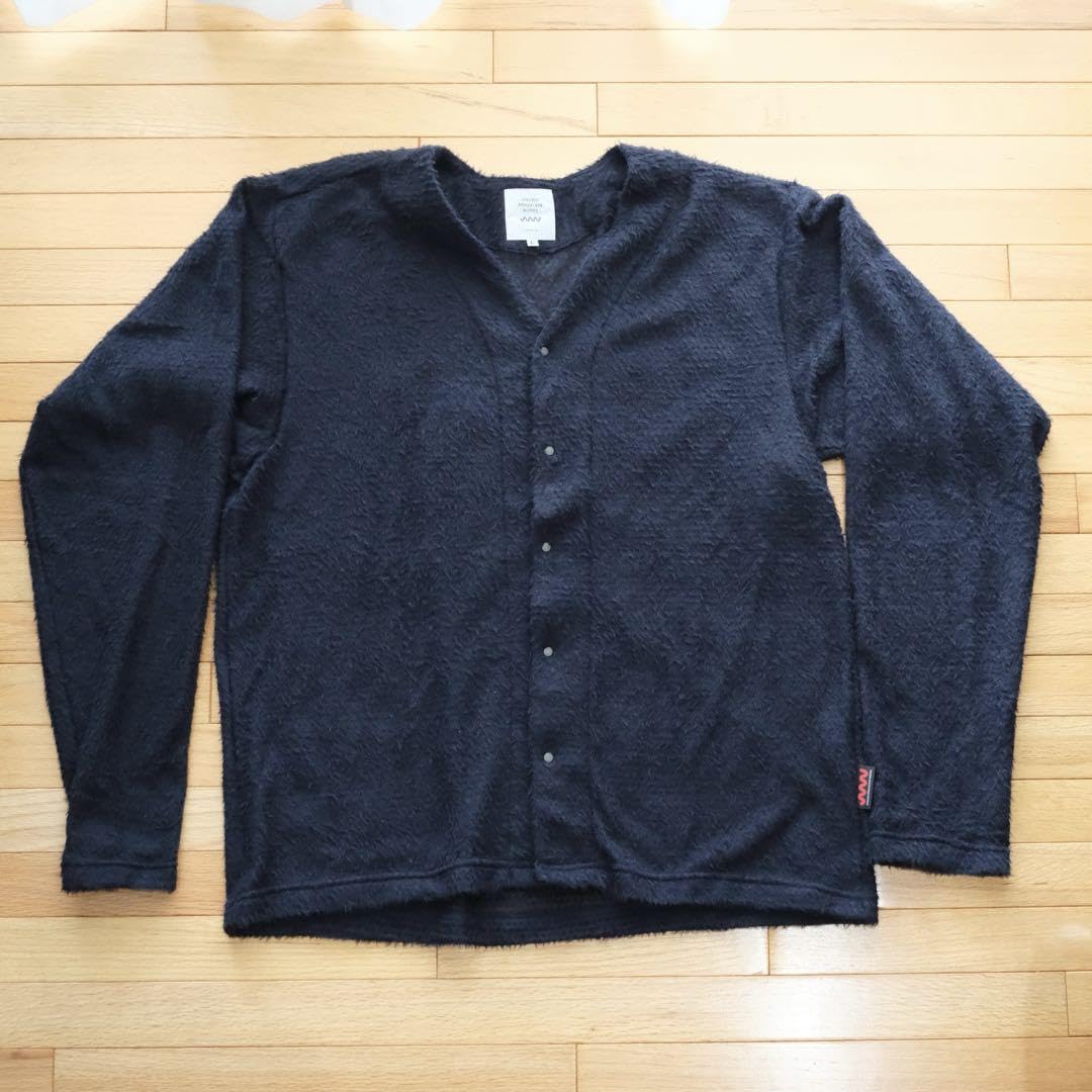 ジンダイジマウンテンワークス アルファカーディガン LAK navy L