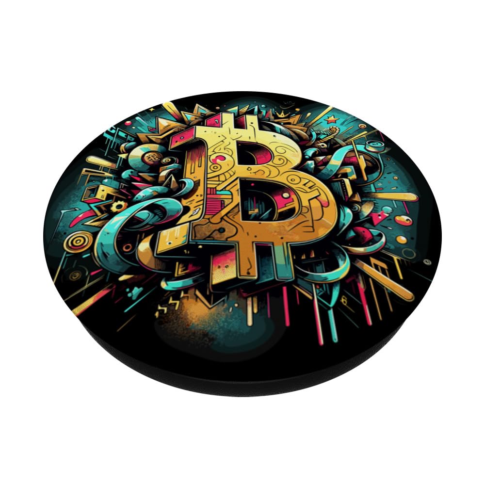 Amazon.com: Bitcoin Revolution - Graffiti Crypto Vector PopSockets Standard  PopGrip : Cell Phones & Accessories