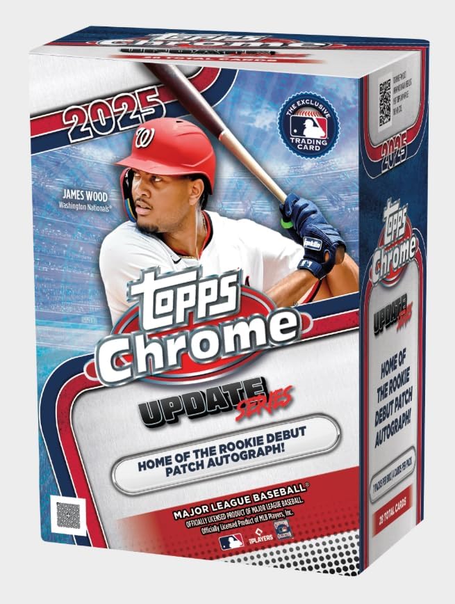 2025 Topps Chrome Update Baseball Sealed Blaster Value Box (Look For Sepia Parallels)